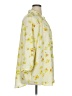 CAbi 100% Polyester Floral Yellow 3/4 Sleeve Blouse Size XL - photo 4