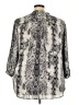Vince Camuto 100% Polyester Gray 3/4 Sleeve Blouse Size 3X - photo 2