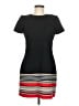 Calvin Klein Stripes Black Casual Dress Size 8 - photo 1