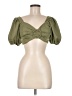 Quiz Green Short Sleeve Top Size 4 - photo 1