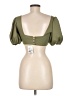 Quiz Green Short Sleeve Top Size 4 - photo 2