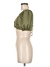 Quiz Green Short Sleeve Top Size 4 - photo 5