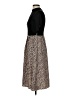Unbranded 100% Polyester Animal Print Brown Casual Dress Size S (estimated) - photo 5