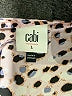 CAbi 100% Polyester Animal Print Pink 3/4 Sleeve Blouse Size L - photo 7