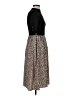 Unbranded 100% Polyester Animal Print Brown Casual Dress Size S (estimated) - photo 4