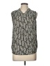 Who What Wear 100% Polyester Black Sleeveless Blouse Size L - photo 1