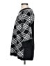 Hampshire Studio 100% Acrylic Argyle Black Poncho Size L - photo 5