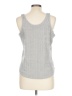 Laundry by Shelli Segal 100% Polyester Silver Sweater Vest Size L - photo 2