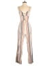 Express Stripes Ivory Jumpsuit Size S - photo 1