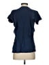 Kim Rogers Blue Short Sleeve Blouse Size S (petite) - photo 2