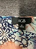 AGB 100% Polyester Teal 3/4 Sleeve Blouse Size M - photo 7