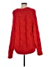 Love, Whit by Whitney Port 100% Acrylic Red Pullover Sweater Size M - photo 2