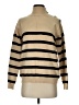 Unbranded Stripes Tan Pullover Sweater Size S - photo 1