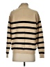 Unbranded Stripes Tan Pullover Sweater Size S - photo 2