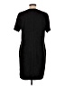 Joh Solid Black Casual Dress Size L - photo 2