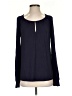 Boden Blue Long Sleeve Blouse Size 4 - photo 1