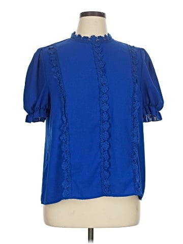 Shein Short Sleeve Blouse (view 1)