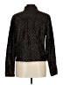 Erin London 100% Polyester Animal Print Black Jacket Size L (petite) - photo 2