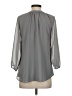 Calvin Klein Gray 3/4 Sleeve Blouse Size S (estimated) - photo 2