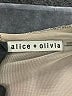 Alice + Olivia 100% Polyester Metallic Silver Gold Cocktail Dress Size 2 - photo 6