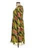 Sunny Leigh 100% Polyester Print Green Casual Dress Size S - photo 5
