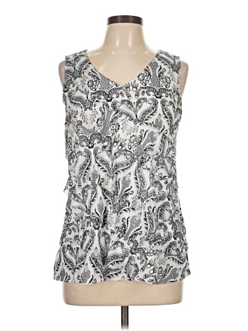 Roz & Ali Sleeveless Blouse (view 1)