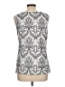 Roz & Ali Ivory Sleeveless Blouse Size L - photo 2