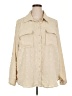 Sweet Rain 100% Polyester Polka Dots Ivory Long Sleeve Blouse Size 2X - photo 1