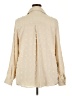 Sweet Rain 100% Polyester Polka Dots Ivory Long Sleeve Blouse Size 2X - photo 2