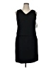 AGB 100% Polyester Black Cocktail Dress Size 16 - photo 1