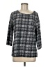 Kate Park Tweed Gray 3/4 Sleeve T-Shirt Size M - photo 1