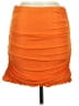 Shein Solid Orange Casual Skirt Size L - photo 1