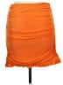 Shein Solid Orange Casual Skirt Size L - photo 2
