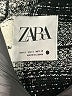 Zara Plaid Black Coat Size S - photo 6