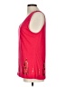 Fossil 100% Polyester Red Tank Top Size L - photo 5