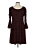 MSK Animal Print Brown Casual Dress Size L - photo 1