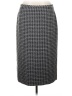 Tahari by ASL Houndstooth Gray Formal Skirt Size 16 - photo 1