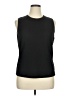 Alia 100% Polyester Black Sleeveless T-Shirt Size XL - photo 1