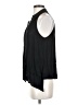 Maeve 100% Rayon Black Sleeveless Button-Down Shirt Size 2 - photo 5