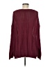 Shein 100% Polyester Burgundy Pullover Sweater Size 6 - photo 2