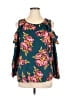 Live 4 Truth 100% Polyester Teal 3/4 Sleeve Blouse Size XL - photo 1