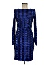 Line & Dot 100% Polyester Blue Cocktail Dress Size M - photo 1