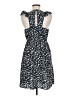 Sugar Lips 100% Polyester Polka Dots Blue Casual Dress Size M - photo 2