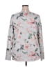 Ideology Floral Gray 3/4 Sleeve Top Size 2X - photo 2