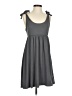Unbranded Solid Gray Casual Dress Size S (estimated) - photo 1