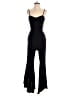 Endless Rose Solid Black Jumpsuit Size S - photo 1