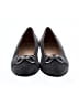 A. Testoni Black Gray Flats Size EU 38 1/2 - photo 2