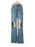 ABound 100% Cotton Color Block Blue Jeans Size 24 waist - photo 1