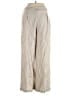 Happily Grey Stripes Ivory Casual Pants Size M - photo 2