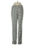 Diane von Furstenberg Print Silver Casual Pants Size 0 - photo 1